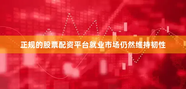 正规的股票配资平台就业市场仍然维持韧性