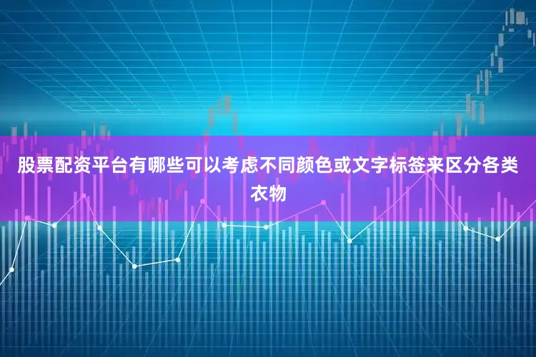 股票配资平台有哪些可以考虑不同颜色或文字标签来区分各类衣物